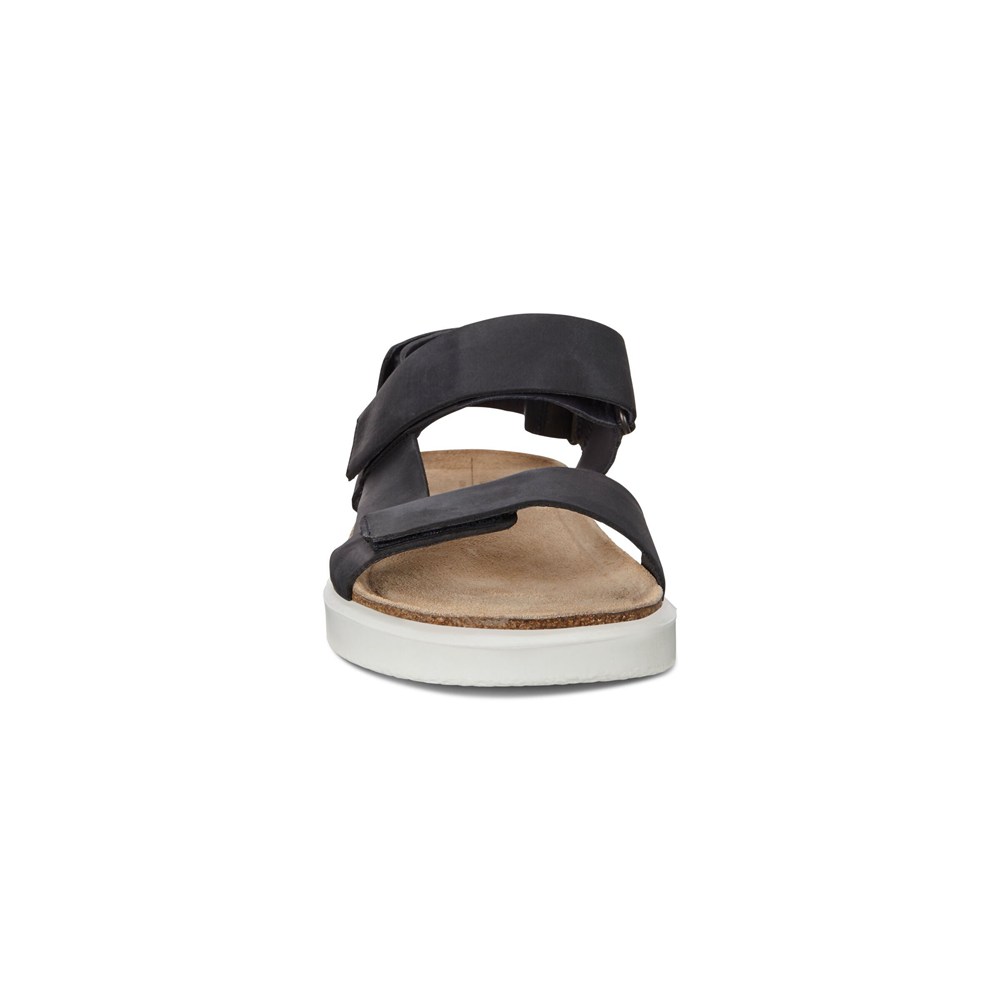 Sandalias Hombre - ECCO Corksphere Flat - Grises Oscuro - YDI436958